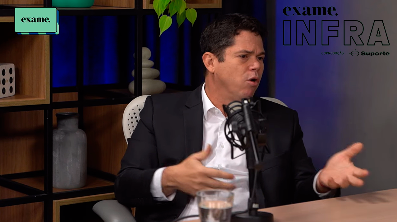 foto - EXAME Infra - Episódio 14 - Radamés Casseb - Aegea avalia IPO em 2027 e prepara estrutura para novo ciclo de expansão e investimentos
