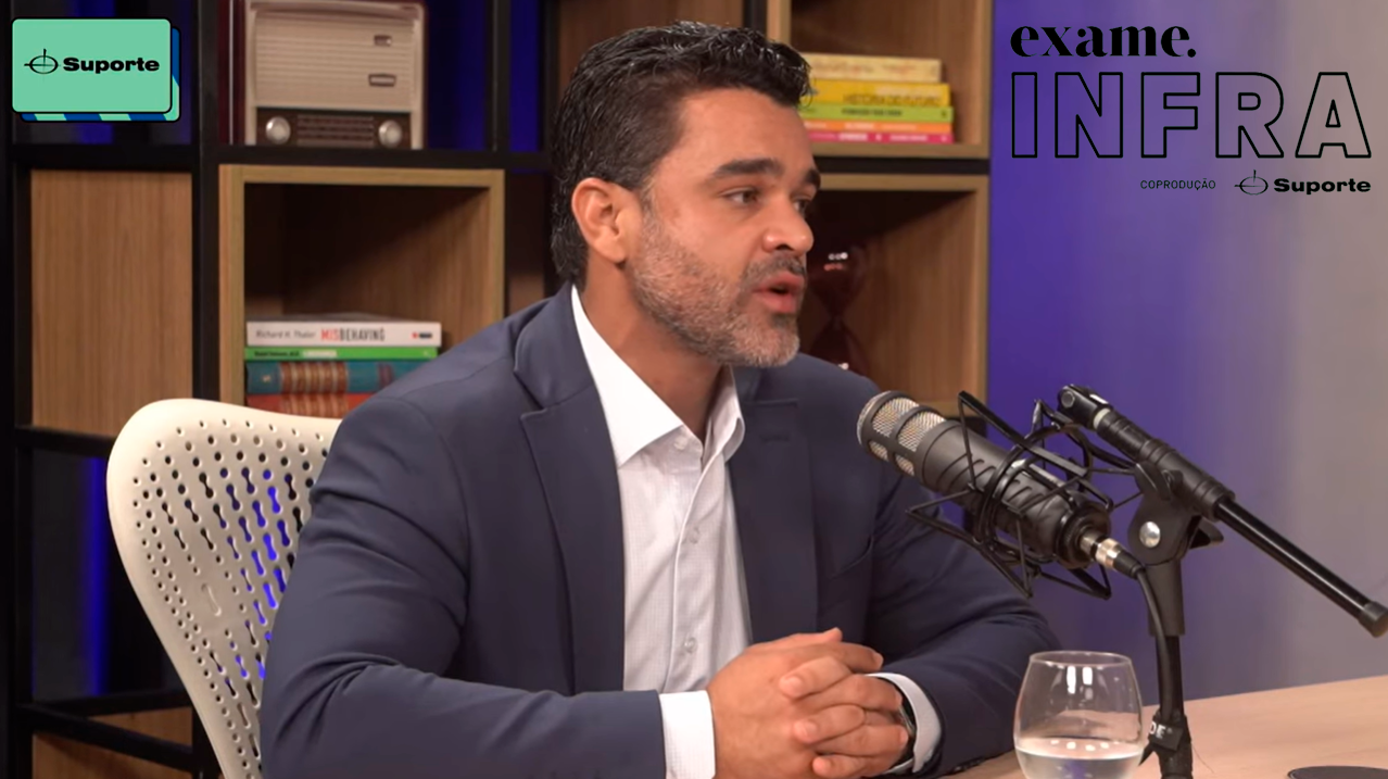 foto - EXAME Infra - Episódio 20 - Felipe Queiroz-  Programa ESG pode trazer R$ 21,2 bi em concessões de rodovias e ferrovias, diz diretor ANTT