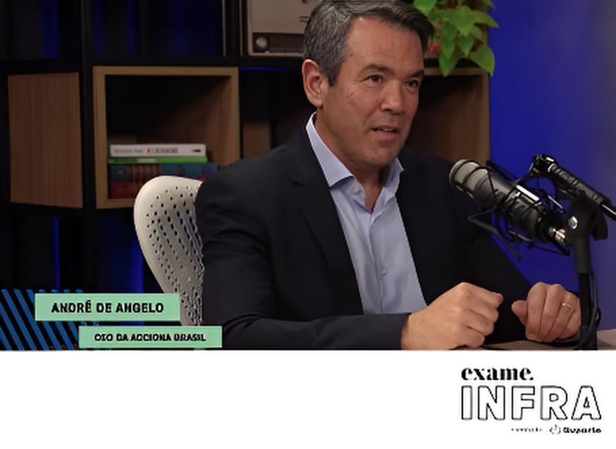 foto - EXAME Infra – Episódio 24 – André de Angelo – Acciona tem interesse no leilão da nova linha 16 - Violeta de metrô em SP