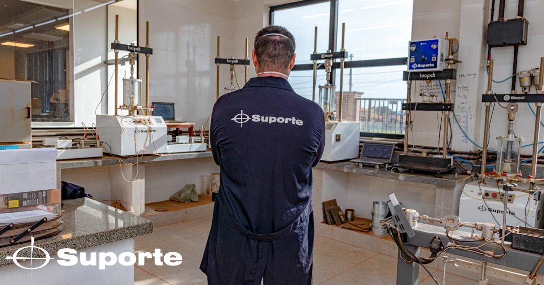 foto - Ensaios de laboratório em Mecânica dos Solos: da amostra à tomada de decisão