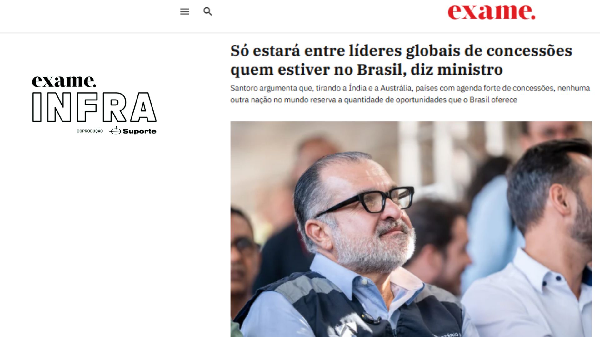 foto - Só estará entre líderes globais de concessões quem estiver no Brasil, diz ministro