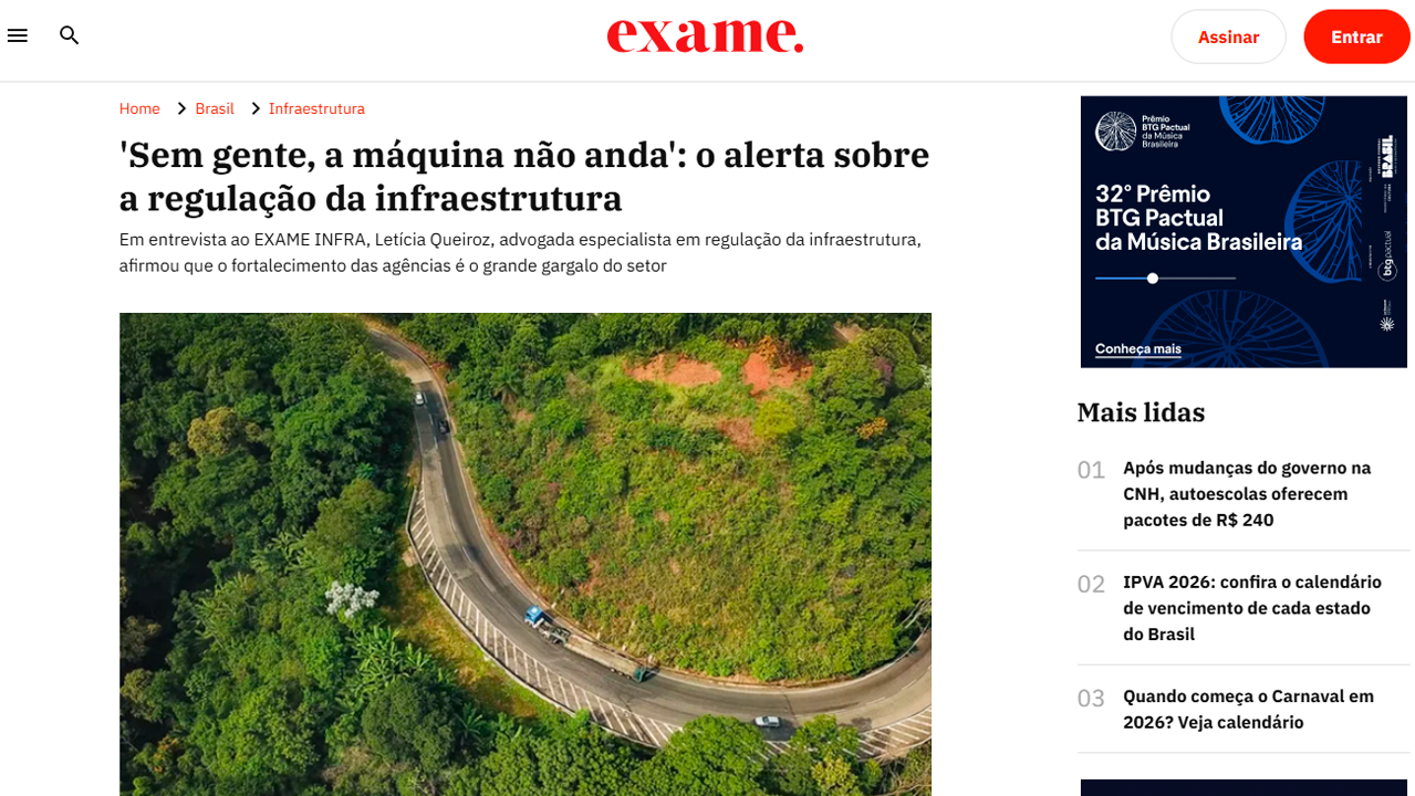 foto - Suporte Na Imprensa – “Sem gente, a máquina não anda”: especialista alerta para desafios da regulação da infraestrutura